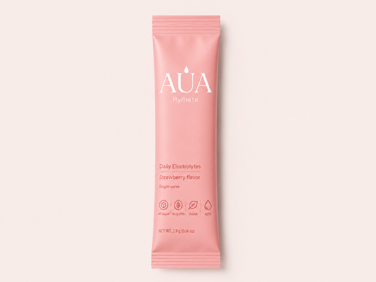 AUA Hydrate Fraise — stick face